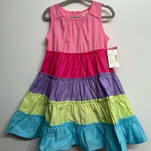 NWT- Gymboree colorful tiered dress. Size 3T
